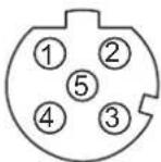 Advantech EKI-9508E-L-AE - M12 D-Coded Connector Pin Assignment - 1