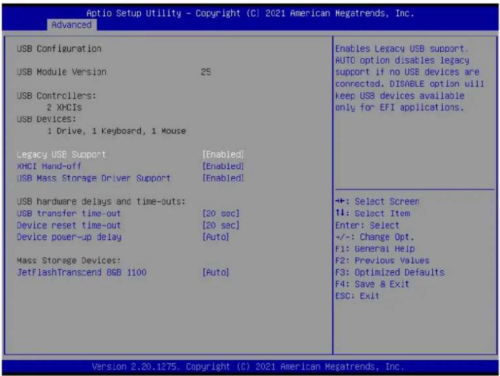 Advantech SOM-6872VC-U1A2 - USB Configuration - 1