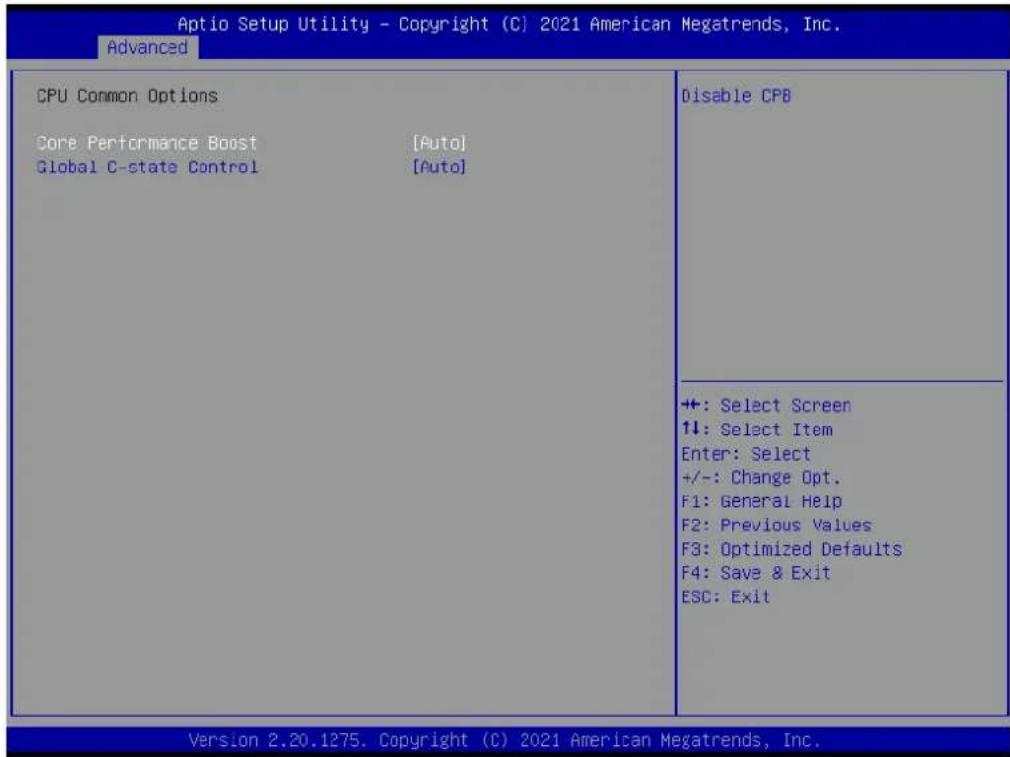 Advantech SOM-6872VC-U1A2 - NBIO Common Options - 1