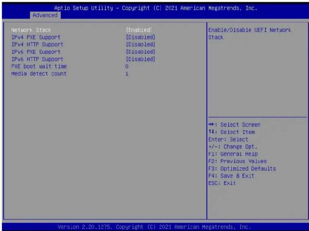 Advantech SOM-6872VC-U1A2 - Network Stack Configuration - 1