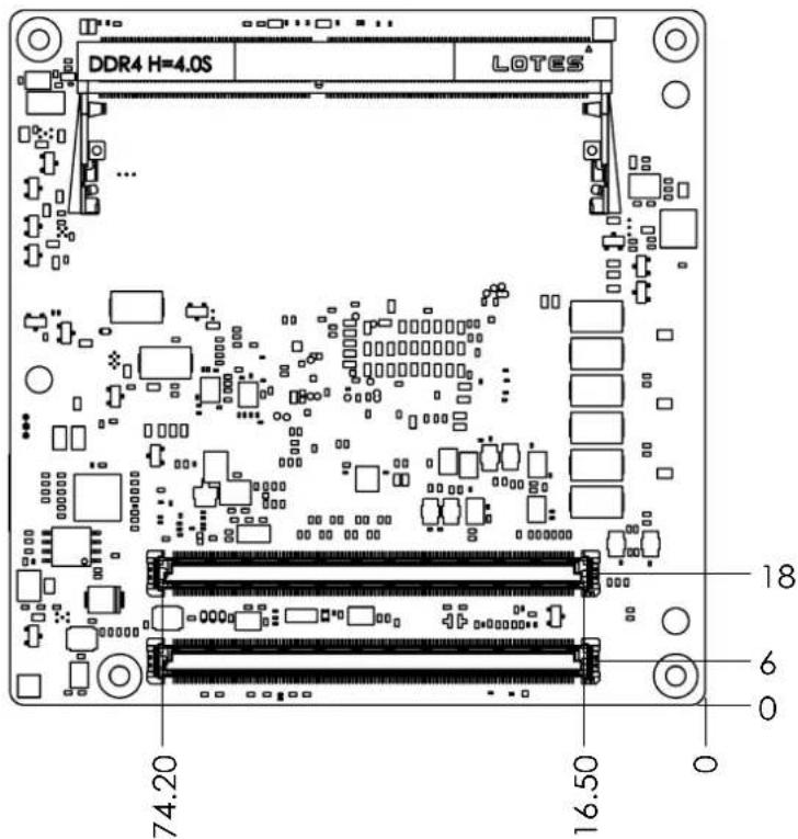 Advantech SOM-6872VC-U1A2 - Mechanical Diagram - 2