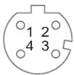Advantech EKI-9510G-2GMPL-AE - M12 D-Coded Connector Pin Assignment - 1