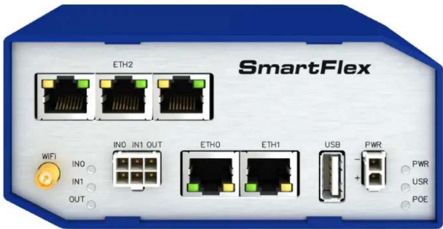 Advantech BB-SR30000120-SWH - Description of the front panel - 1
