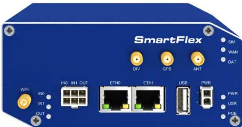 Advantech BB-SR30400015 - Description of the front panel - 1