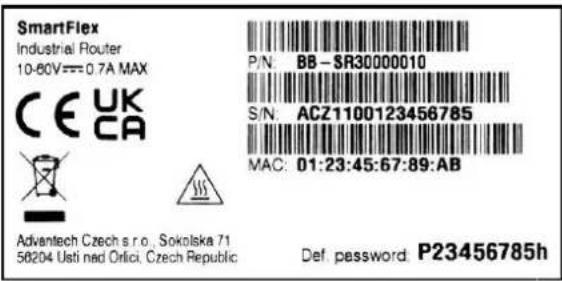 Advantech BB-SR30010110-SWH - TradenameProductnameDescription - 1