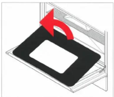 BERTAZZONI PRO106L2EGIT - Removal of the inner glass door panes - 1