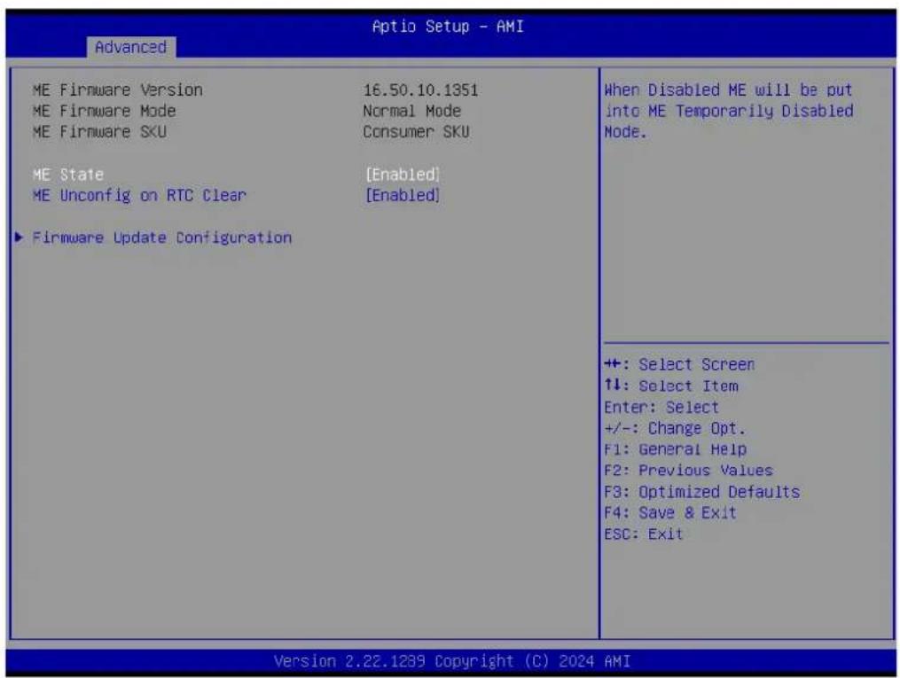 Advantech SOM-2533DNCC-S8A1 - PCH-FW Configuration - 1