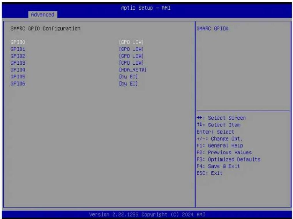 Advantech SOM-2533DNCC-S8A1 - SMARC GPIO Configuration - 1