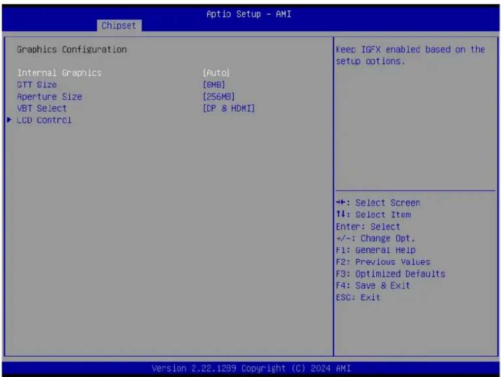 Advantech SOM-2533DNCC-S8A1 - Graphics Configuration - 1