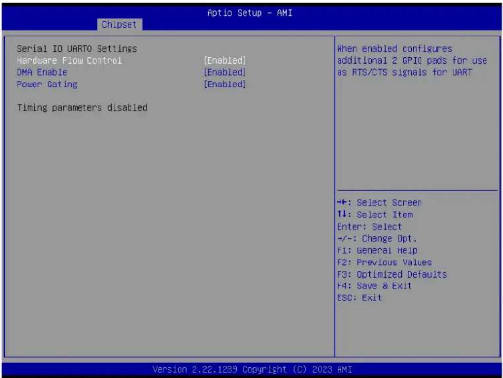 Advantech SOM-2533DNCC-S8A1 - Serial IO UART0 Settings - 1