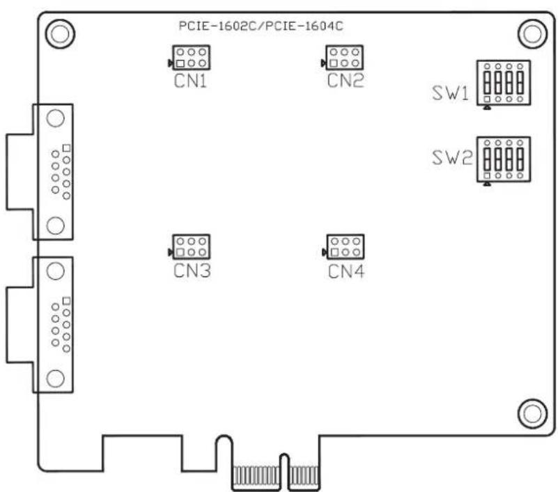 Advantech PCIE-1604B-AE - PCIE-1602C - 1