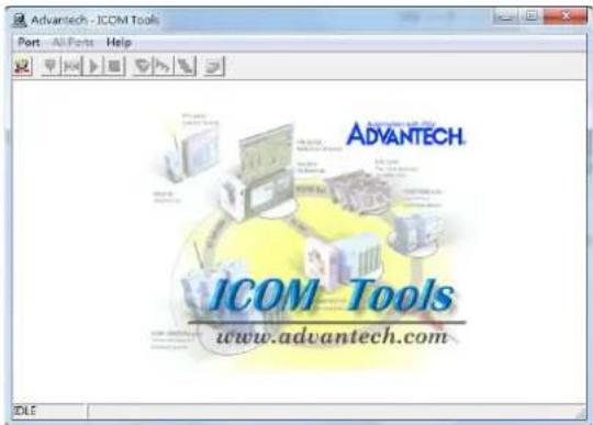 Advantech PCIE-1604B-AE - 4.4.1 Port Selection - 1