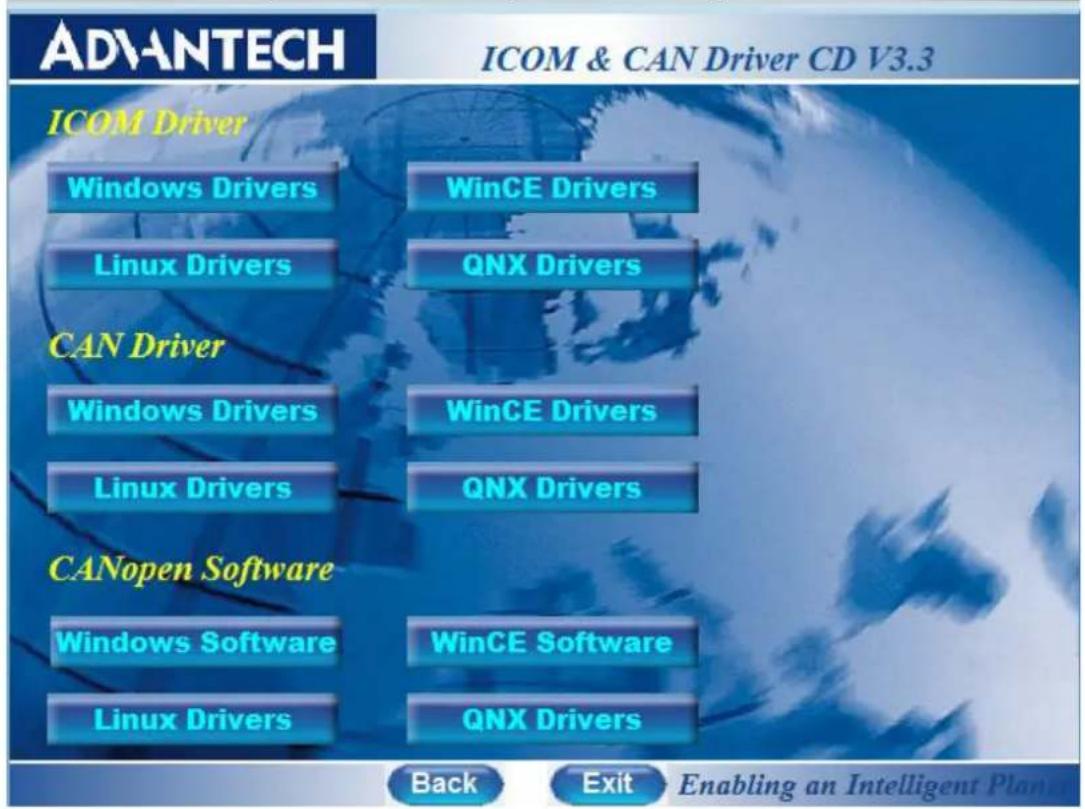 Advantech PCIE-1604B-AE - Steps for Operating System Driver Setup - 4
