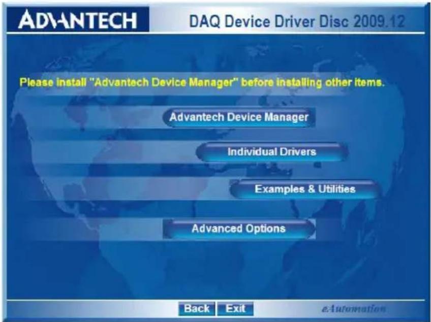 Advantech PCI-1711UL-CE - Driver Installation - 1