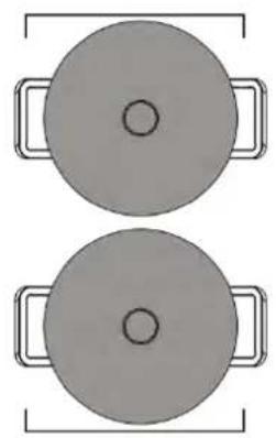 Euro Appliances ECT600AIN - Using the Flexible zone functio - 2