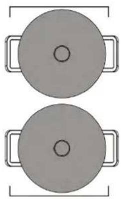 Euro Appliances ECT600AIN - Using the Flexible zone functio - 4