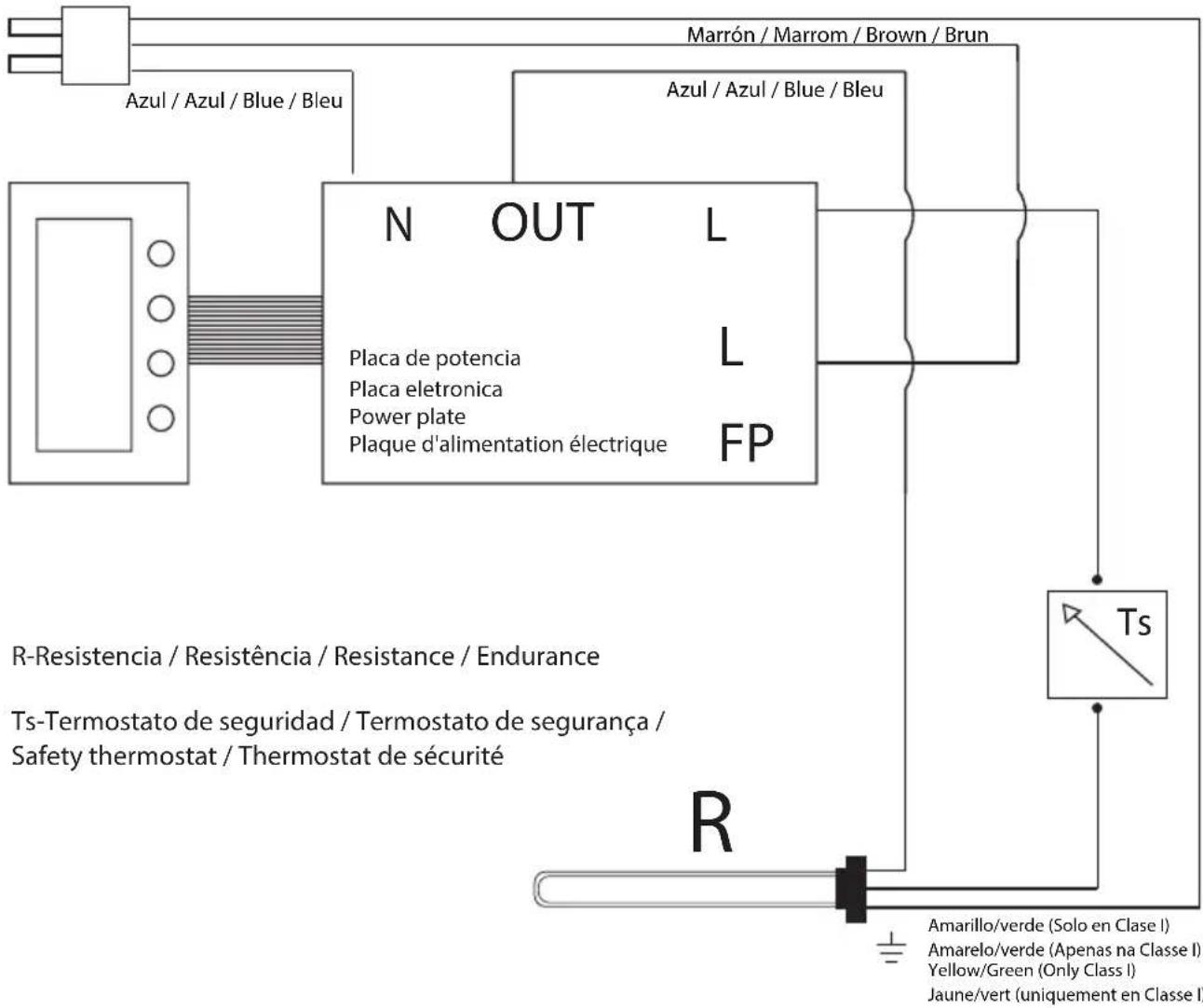 CORBERO CEMIPROG1200 - ESQUEMA ELÉCTRICO - 1