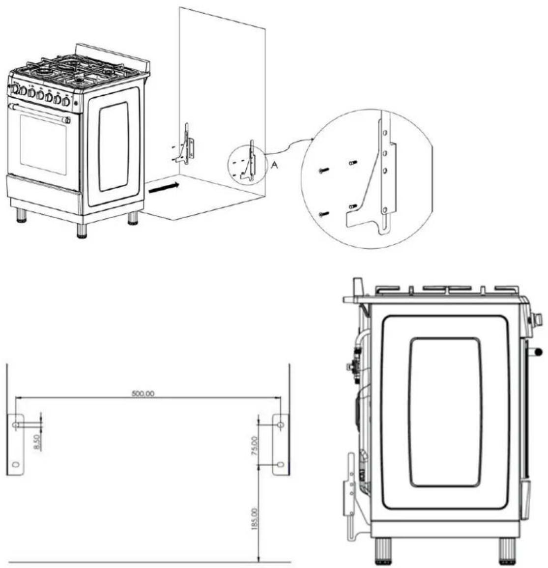 Premium PGS2447FB - ANTI-TIP BRACKET INSTALLATION INSTRUCTIONS - 1