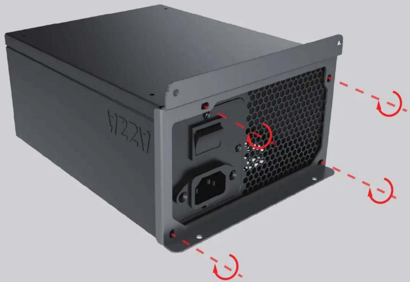 Azza Mesa - PSU installation - 1