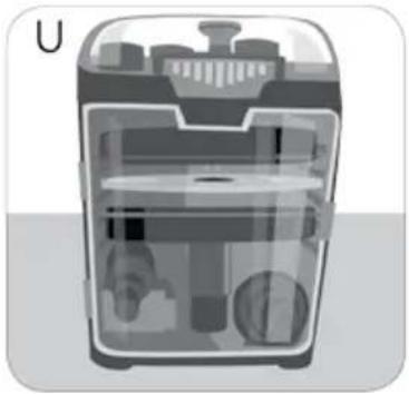 Cross-sectional diagram of a device showing internal components (no text or symbols)
