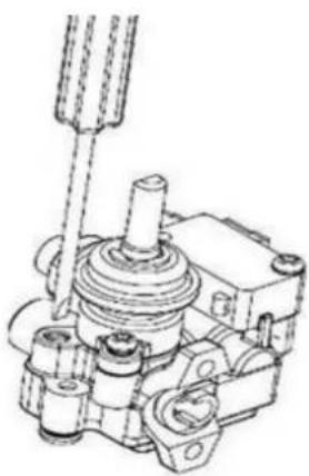 Bröhn BRG7000BLK - MINIMUM FLOW ADJUSTMENT FOR HOB GAS TAPS - 1