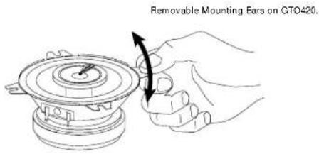 JBL Grand Touring GTO6420 - Installation Warnings and Tips - 2