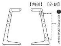Yamazen CDX-F752-FSET - ⚠組み立て時注意事項 - 1