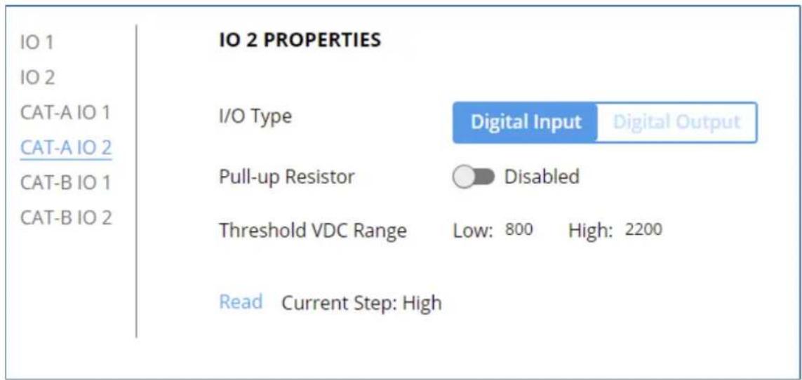 Kramer EXT3-UE-R - To configure an I/O port: - 1