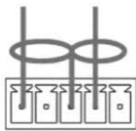 Kramer EXT3-UE-R - Connecting the Output to a Balanced/Unbalanced Stereo Audio Acceptor - 2