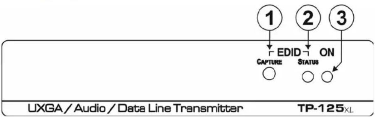 Kramer TP-126xl - Defining the TP-125xl UXGA/Audio/Data Line Transmitter - 1