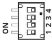 Kramer WP-211X - Setting the DIP-Switches - 1