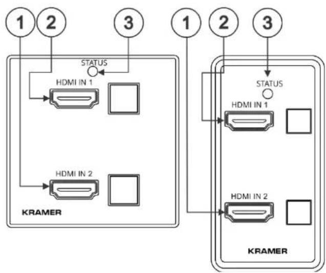 Kramer WP-211X - Step 2: Get to know your WP-211X - 1