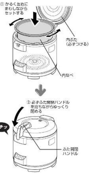 Tiger JMA-A360 - ごはんの炊きかた - 3