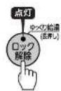 Tiger PIS-G220 - [ロック解除]を1回押す。 - 1