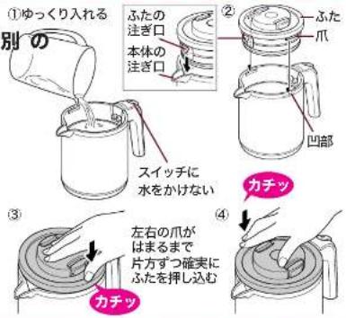 Tiger PCK-T060 - お湯をわかして注ぐ - 2