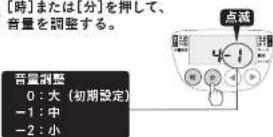 Tiger JPW-X180 - 音量(キー操作音・お知らせ音)を 調整したいとき - 2