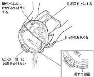 Tiger PIP-G300 - 残り湯をすてる。 - 1
