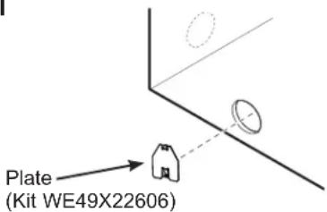 GE HTX26GASWWS - ADDING COVER PLATE TO REAR OF CABINET - 1