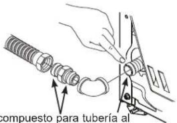 compuesto para tubería al