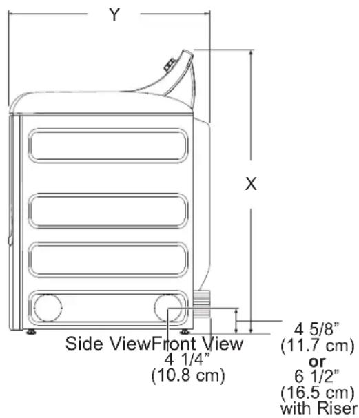 GE HTX26GASWWS - UNPACKING YOUR DRYER - 3