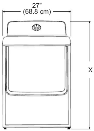 GE HTX26GASWWS - UNPACKING YOUR DRYER - 2