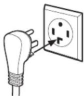 GE HTX26GASWWS - ② PLUG DRYER IN - 1