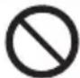 PANASONIC F-60FV2 - WARNING - 3