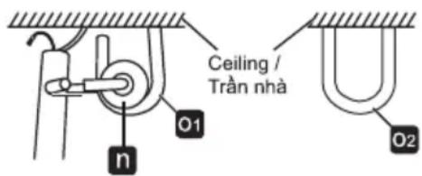 Ceiling / Trần nhà O1 n O2