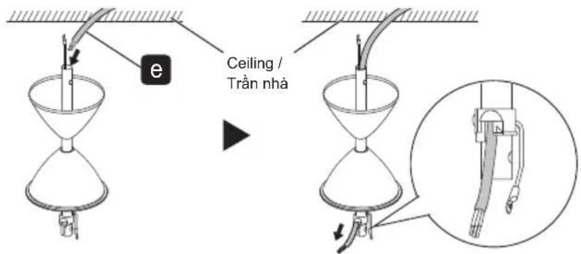 e Ceiling / Trần nhà
