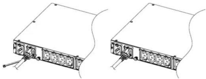 CyberPower PDU32MHVCEE18AT - Power Cord Locking - For IEC Type ATS PDU - 2
