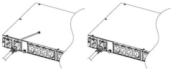 CyberPower PDU20SW10ATNET - Power Cord Locking - For IEC Type ATS PDU - 1