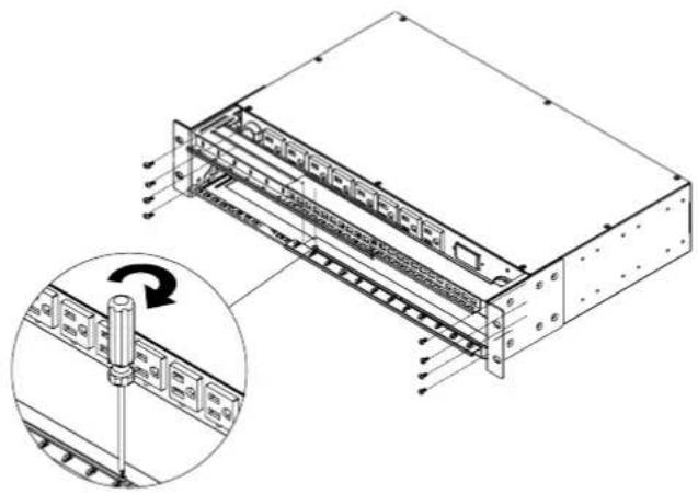 CyberPower PDU20SW10ATNET - Rear Mounting - 1