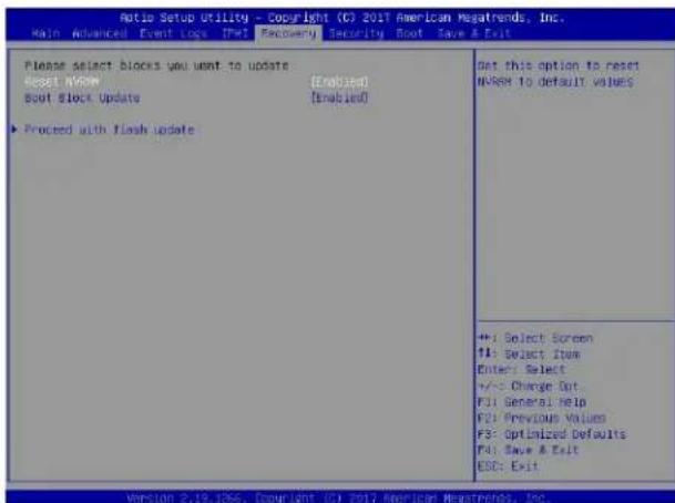 Supermicro X12SDV-8C-SPT8F - D.3 Recovering the BIOS Block with a USB Device - 5