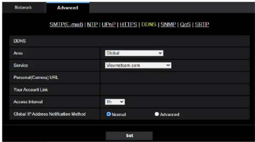 i-PRO WV-S2236LG-B - When using the "Viewnetcam.com" service - 1